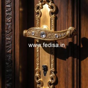 Premium Brass Hardware for Interior Door Styling No-6407