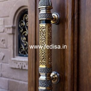 Antique Style Brass Handlesets for Grand Doors No-6422
