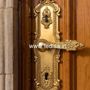 Best Brass Handlesets for Wooden Main Entrance No-6436
