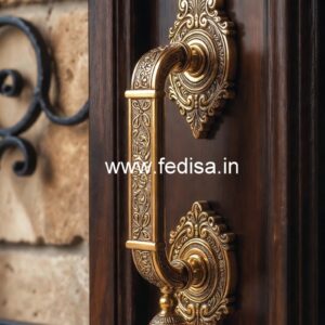 Elegant Brass Hardware Designs for Interior Doors No-6445