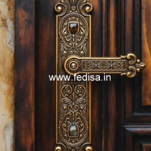 Brass Door Locks and Handles for Modern Villas No-6492