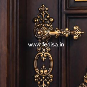 Stylish Brass Door Locks for Luxury Villas No-6499