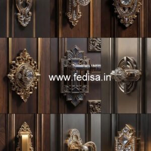 Stylish Brass Main Door Accessories Ideas No-6538