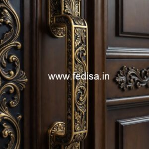 Premium Brass Locks for Wooden Main Entrances No-6595