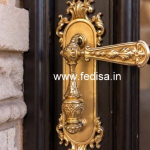 Decorative Brass Hardware for Double Doors No-6613