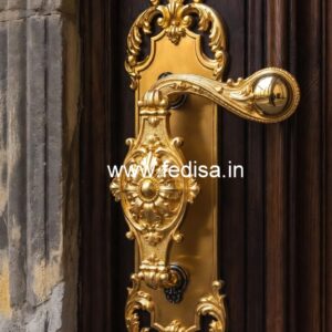 Stylish Brass Door Pulls for Elegant Entryways No-6652