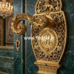 Stylish Brass Hardware for Interior Door Design No-6661