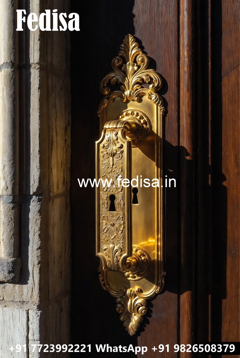 Decorative Brass Handlesets for Luxury Homes No-6681