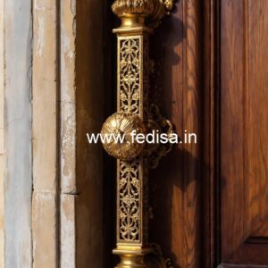 Elegant Brass Door Pulls for Premium Entryways No-6687
