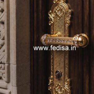 Elegant Brass Door Styling No-6791