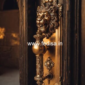 Stylish Brass Entrance Pulls No-6850