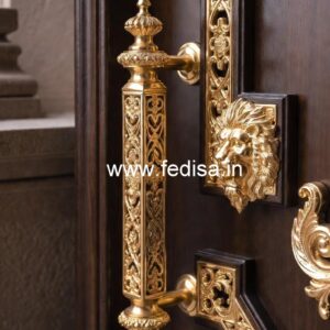 Elegant Brass Interior Hardware Trends No-6998