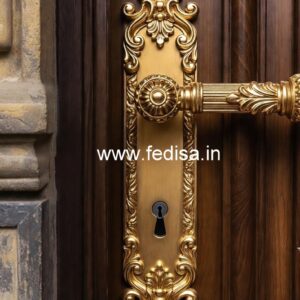 Antique Brass Decorative Door Inspirations No-7186