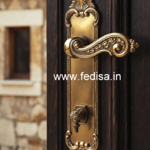 Brass Door Hardware Designs for Luxury Apartments No-7212
