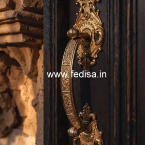 Antique Brass Door Handlesets for Classic Decor No-7271