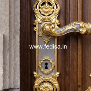 Modern Brass Handlesets for Wooden Main Doors No-7296