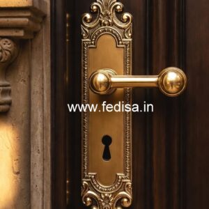 Stylish Brass Door Locks for Luxury Villas No-7298