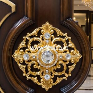 Elegant Brass Door Hardware for Luxury Decor No-7301