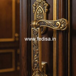 Handmade Brass Locks for Designer Entryways No-7331