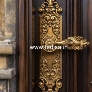 Premium Brass Handlesets for Grand Entryways No-7351