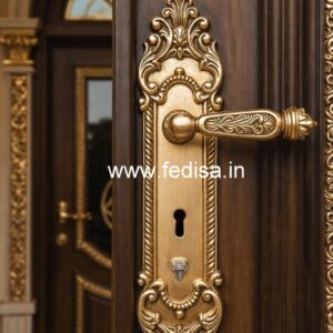 Decorative Brass Door Locks for Grand Entrances No-7368