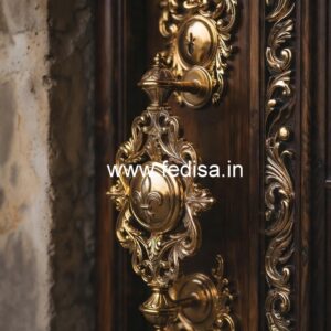 Premium Brass Hardware for Stylish Main Doors No-7403