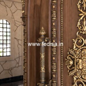 Antique Brass Main Door Locks for Elegant Decor No-7434