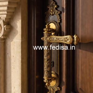 Handmade Brass Door Pulls for Grand Entrances No-7458