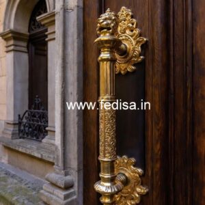 Handmade Brass Pull Handles for Elegant Interiors No-7479