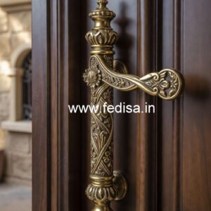 Handmade Brass Locks and Handles for Elegant Homes No-7490