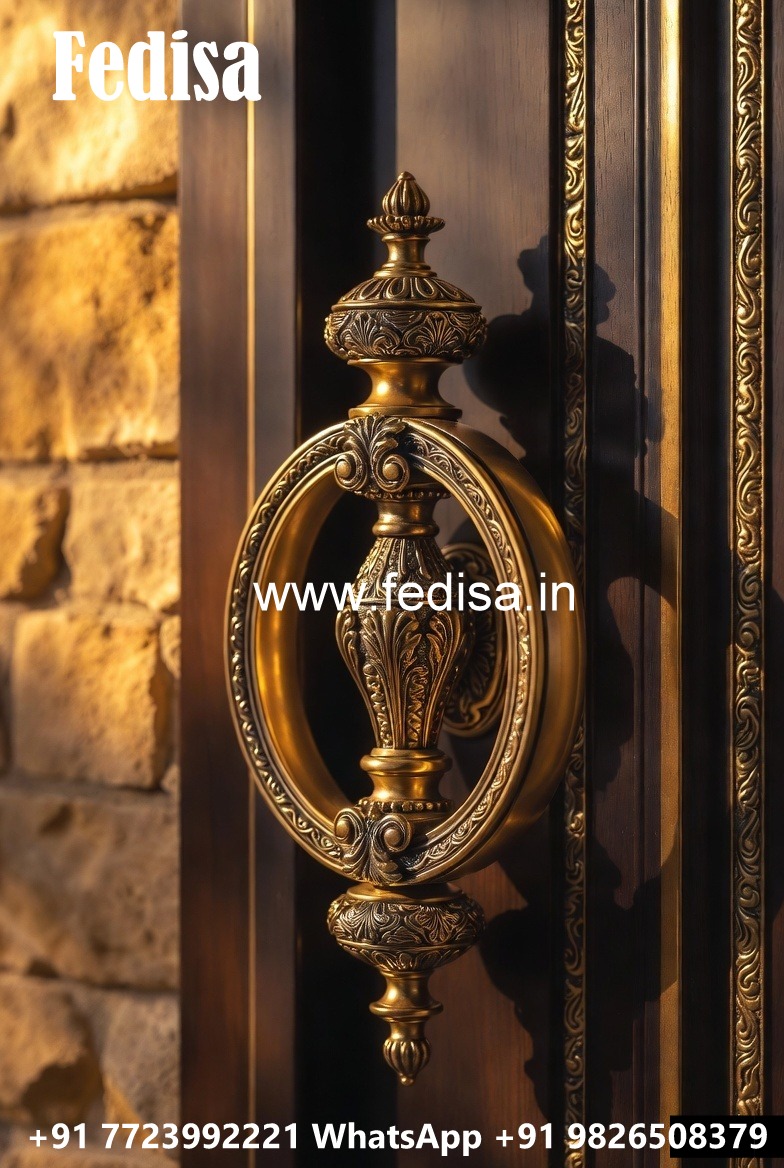 Modern Brass Interior Hardware No-7538