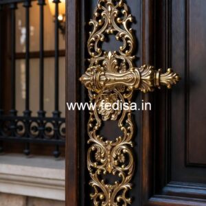 Decorative Brass Main Door Locks No-7562
