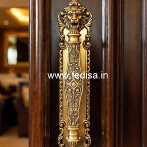 Modern Brass Entry Hardware No-7654