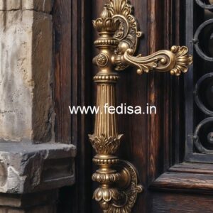 Elegant Brass Interior Hardware Trends No-7797