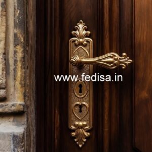 Elegant Brass Main Door Lock Ideas No-7835