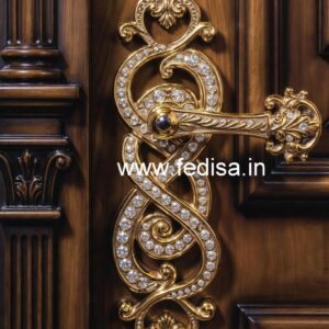 Premium Brass Decorative Entry Pulls No-7879