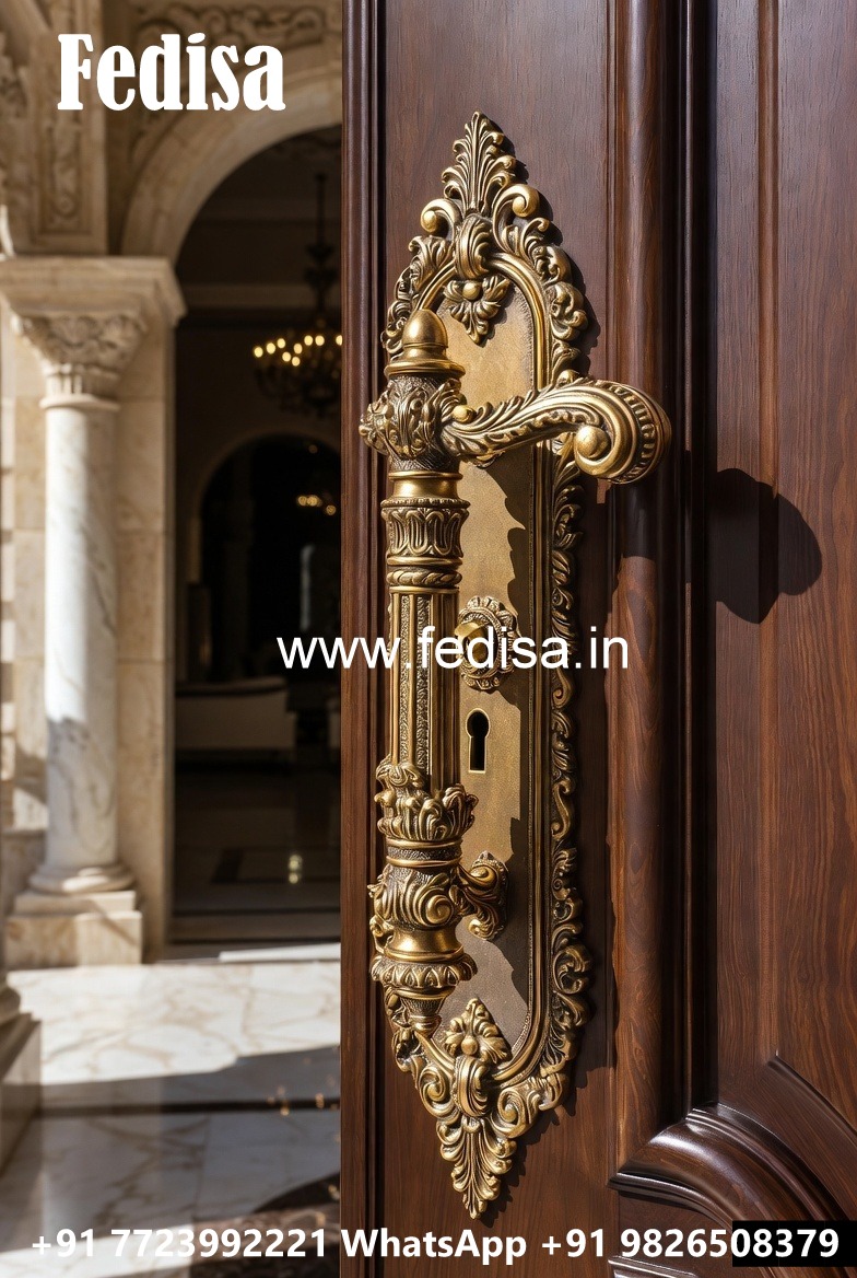 Antique Brass Pull Collections for Doors No-7889