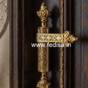 Handmade Brass Handlesets for Premium Doors No-8002