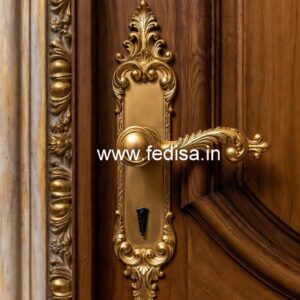 Stylish Brass Door Locks for Contemporary Homes No-8052