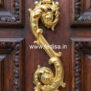Decorative Brass Pull Handles for Main Entrance No-8132