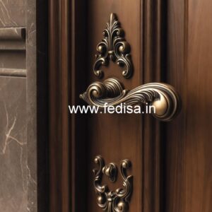 Antique Brass Hardware for Traditional Entryways No-8154