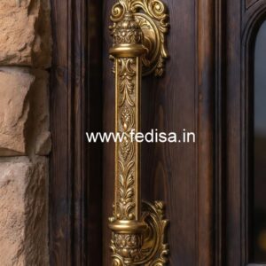 Luxury Brass Handlesets for Double Wooden Doors No-8178