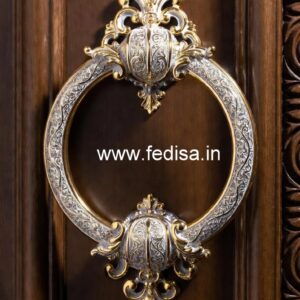 Modern Brass Door Pulls for Grand Entryways No-8189
