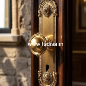 Antique Brass Pulls for Classic Door Styling No-8192