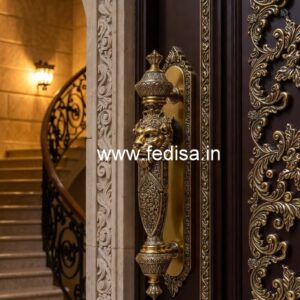 Luxury Brass Pull Handles for Entryway Inspiration No-8197