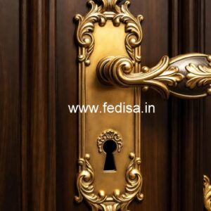 Elegant Brass Hardware for Wooden Interiors No-8218
