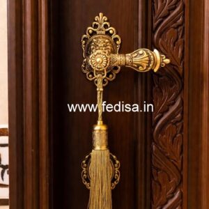 Luxury Brass Accessories for Wooden Main Doors No-8241