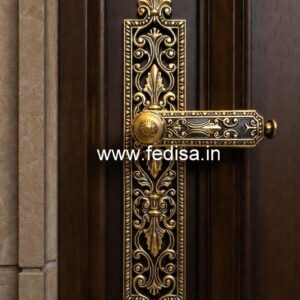 Handmade Brass Locks and Handles for Elegant Homes No-8289