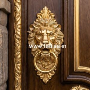 Stylish Brass Main Door Handles No-8293