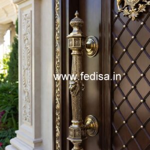 Antique Brass Lock Designs No-8380